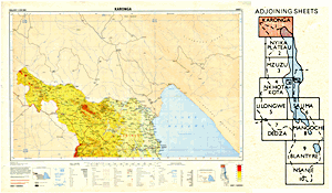Malawi 1:250,000 map sheet 1 (Karonga) Malawi 1:250,000 map sheet 1 (Karonga)